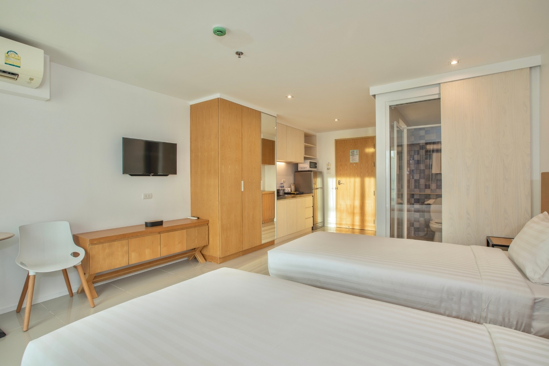 Serviced residence with complete amenities for extended stays at Fourium Pattaya
